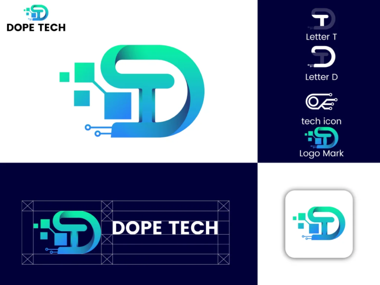 Tech-Savvy Logo Design Service By Rashedul Islam