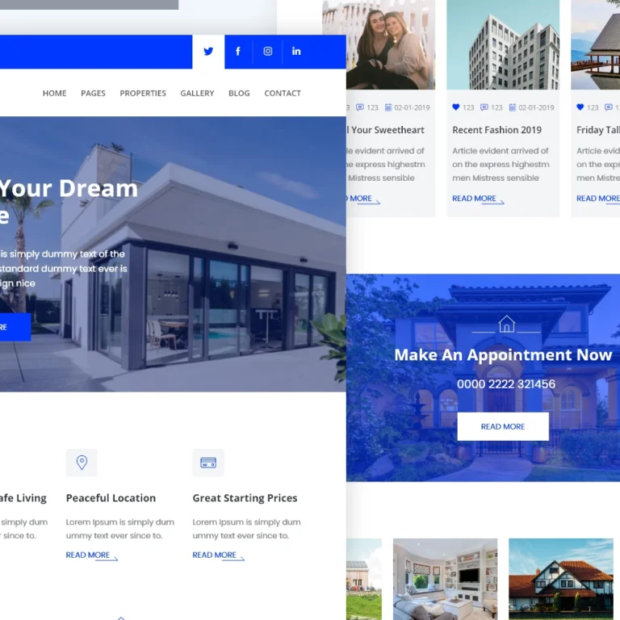 Real Estate Web Design